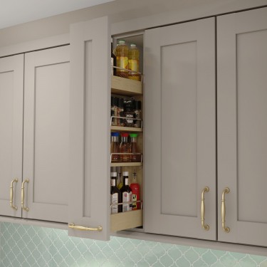 Pull Out Spice Rack For Upper Cabinets