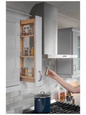 Drawer Base Cabinet No Wiggle Pull Out Spice Rack-DBPO