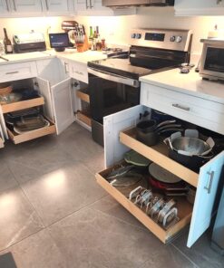 kitchen cabinet pull out shelves